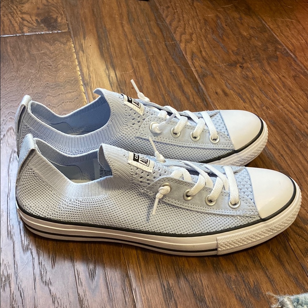 Converse Sky Blue Knit Low-Tops